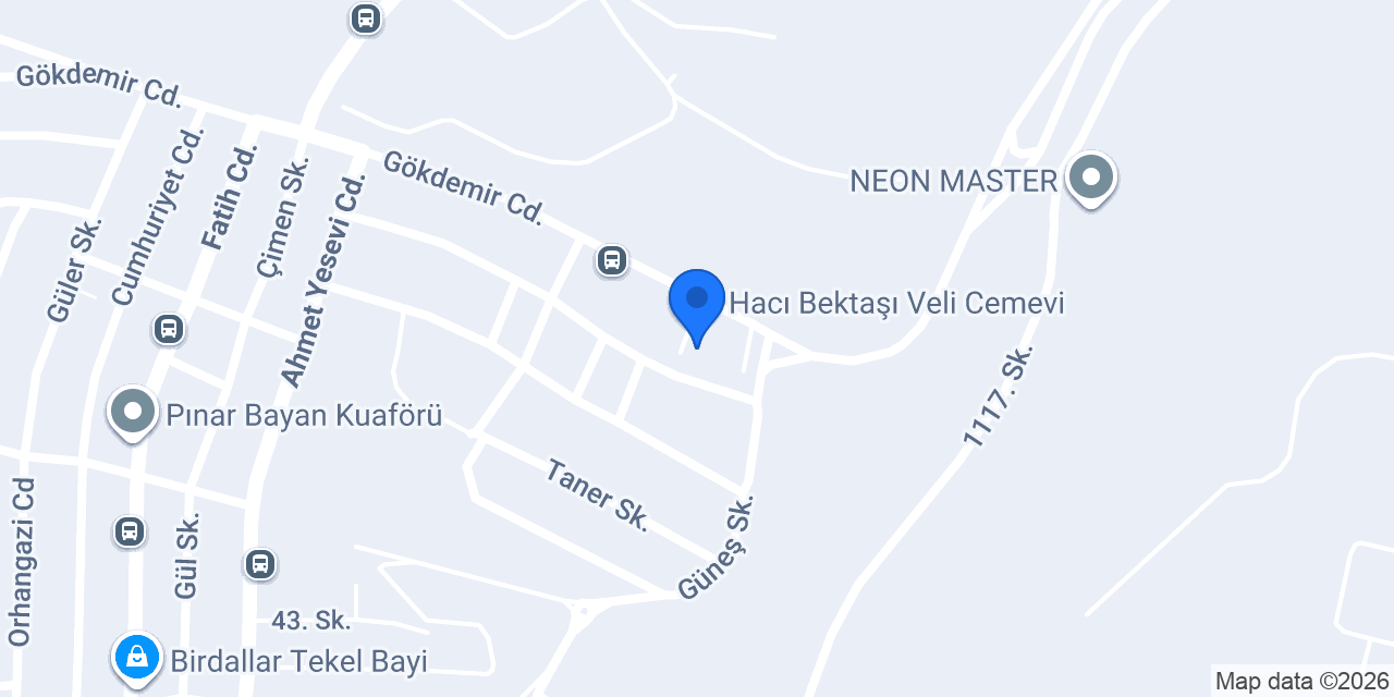 Ayyıldız Çanta konumu