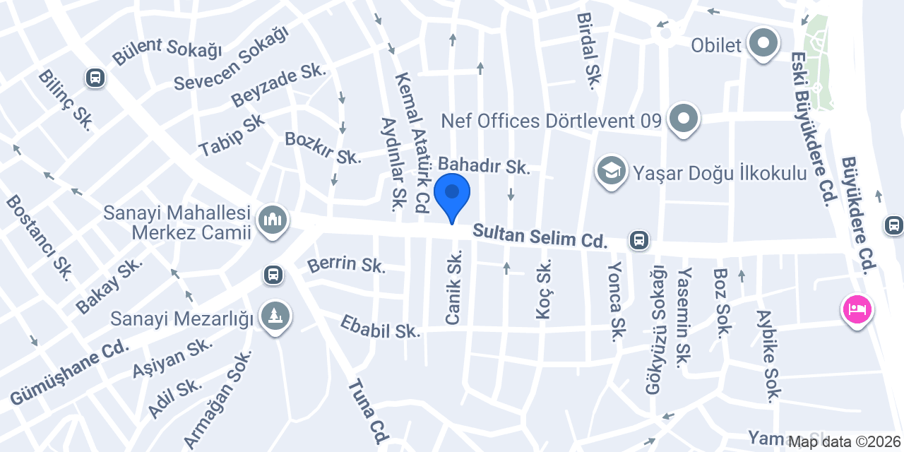 Sultan Selim Musluoğlu Baklava konumu