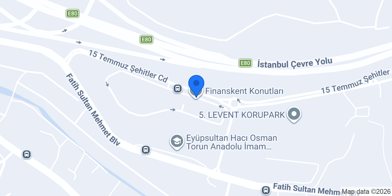 Finanskent Eczanesi konumu