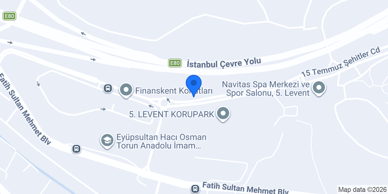 5. Levent Tenis Dersi konumu