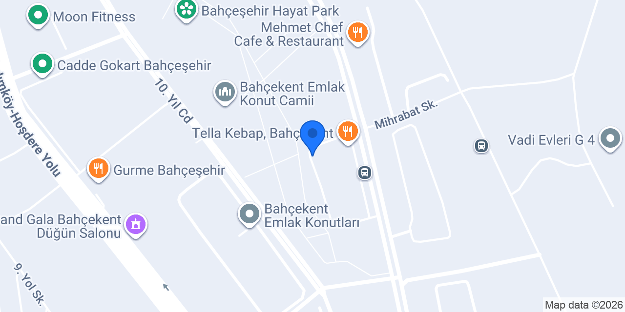 DEKTA Çadır Branda konumu