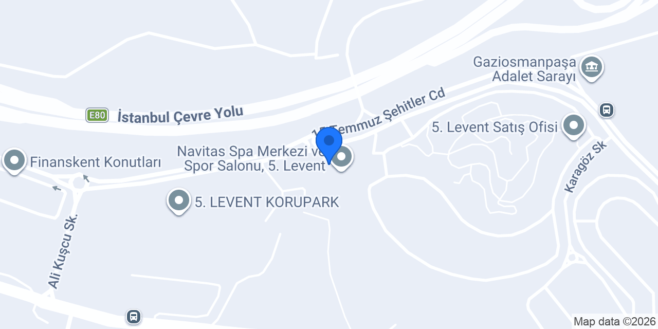 Dry Clean Express 5.Levent Kuru Temizleme konumu