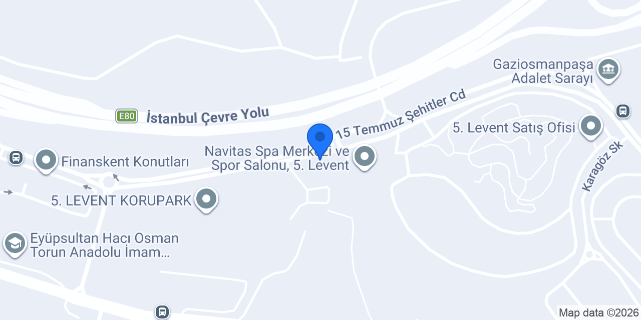 Manav Plus 5. Levent konumu
