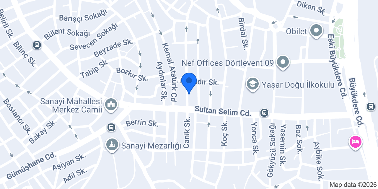 Nöbetçi Terzi hüseyin konumu