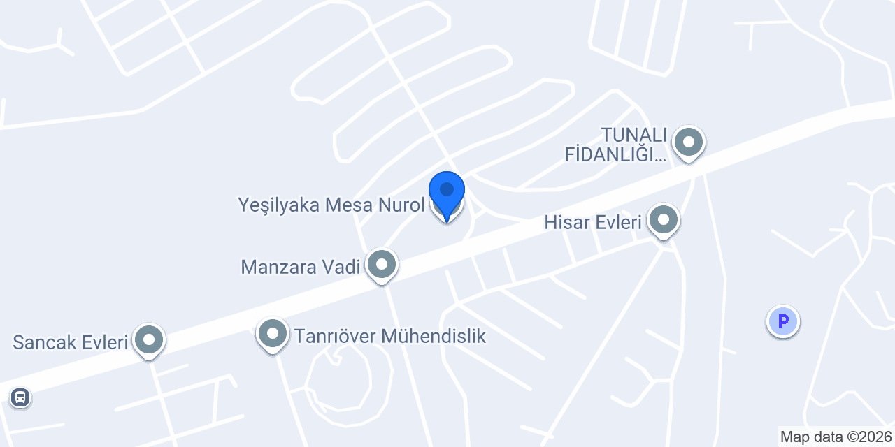 Yeşilyaka Mesa Nurol konumu