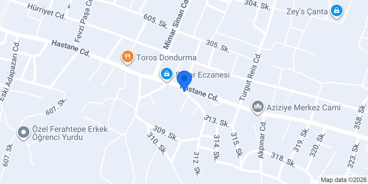 Sakarya Karasu Aile Sağlığı Merkezi (ASM) konumu