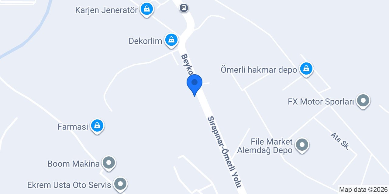 Mod Endüstriyel Servisler konumu