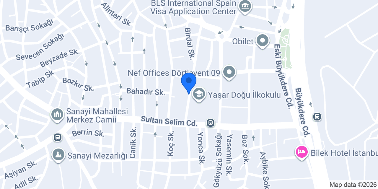 YILDIZ PET SHOP konumu