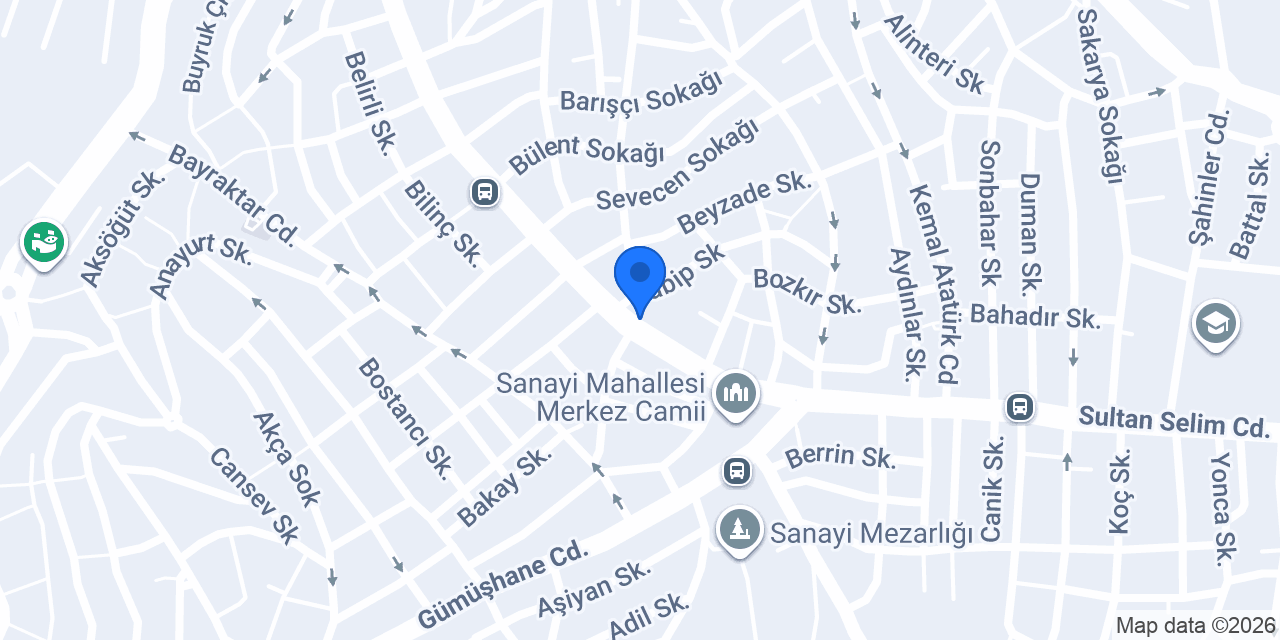 Genç Cila Mobilya konumu