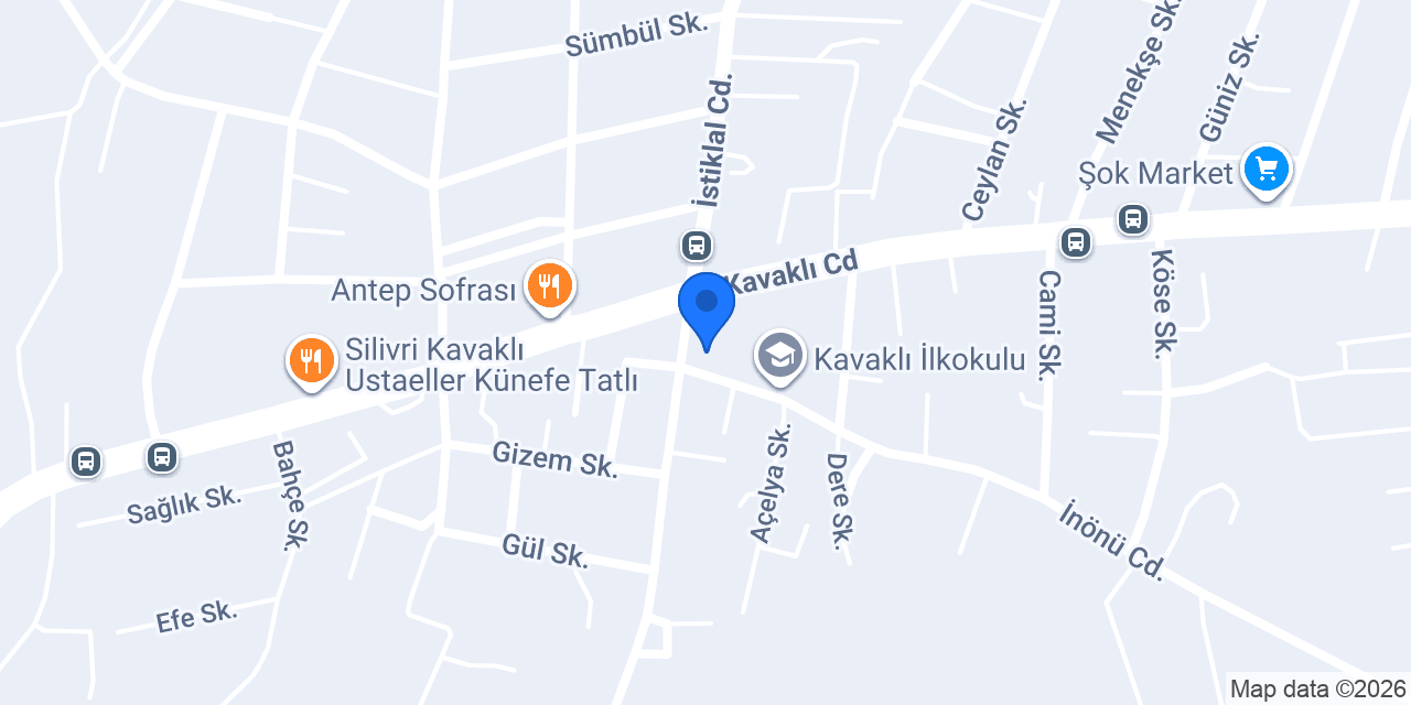 Şifa Pastanesi konumu