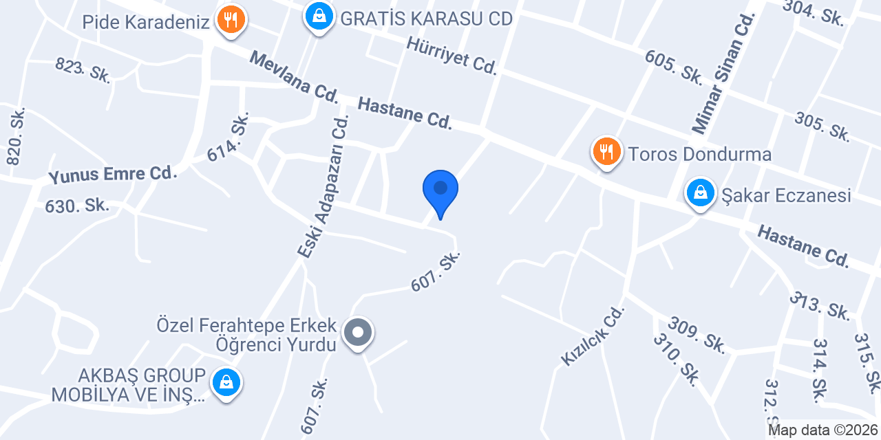 Kuzey Çay Salonu konumu