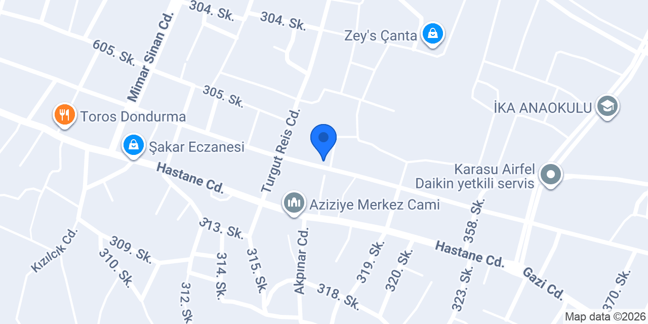 karataş yapı dekorasyon konumu
