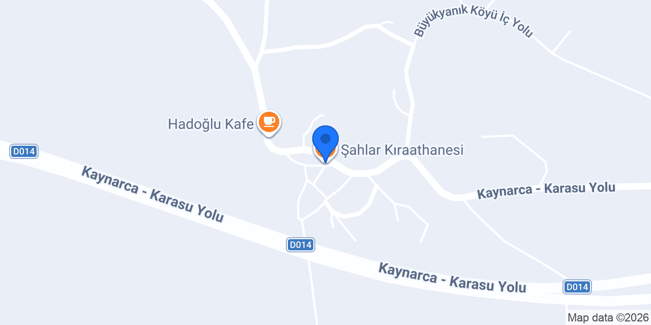 Şahlar Kıraathanesi konumu