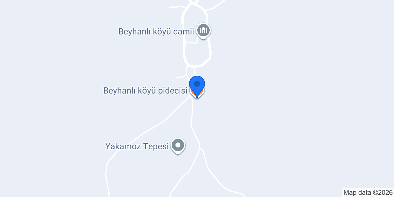 Beyhanlı köyü pidecisi konumu