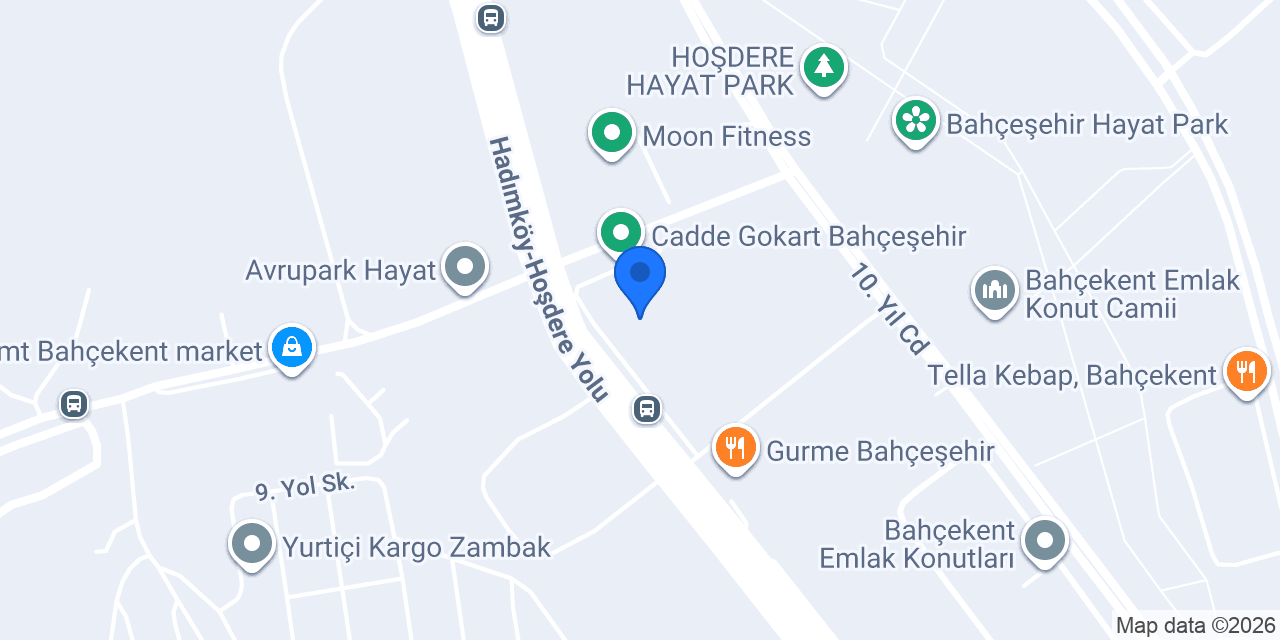Bahçekent Cadde Outlet Satış Ofisi konumu