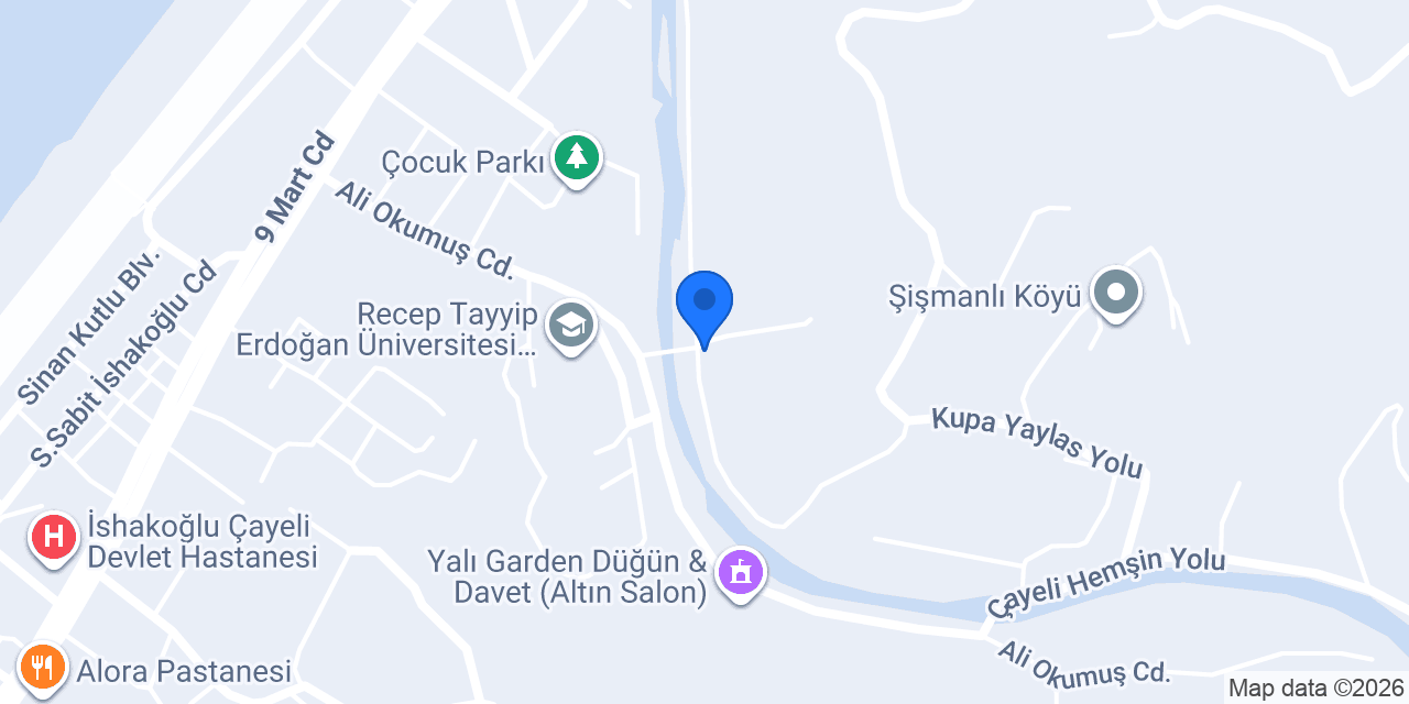 KAMELYA DAVET SALONU konumu