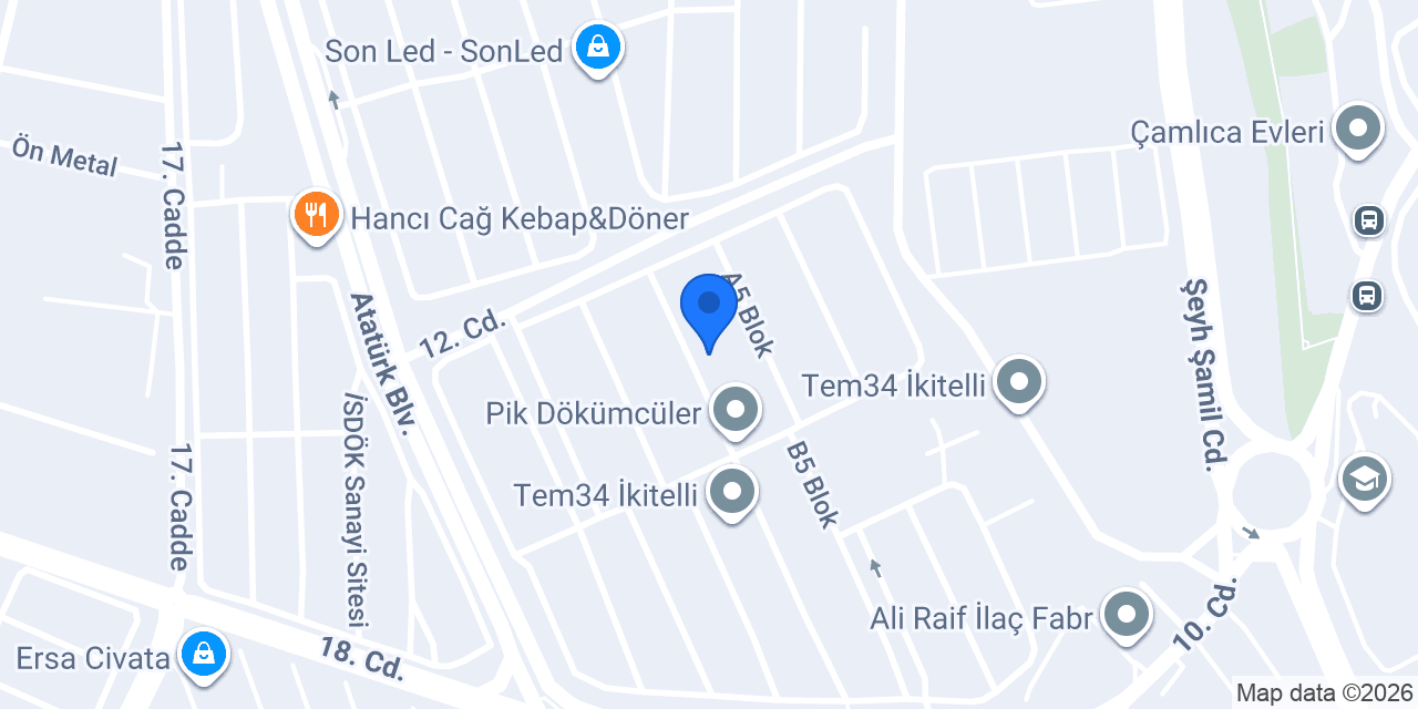 Yılsan Fırça konumu