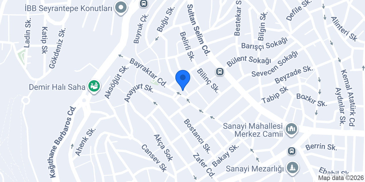 Adya Matbaa konumu
