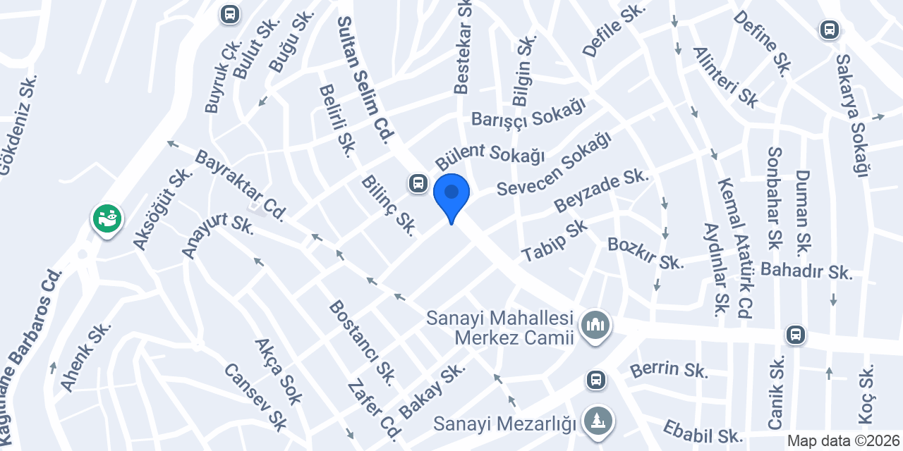 Çimen Pastanesi konumu