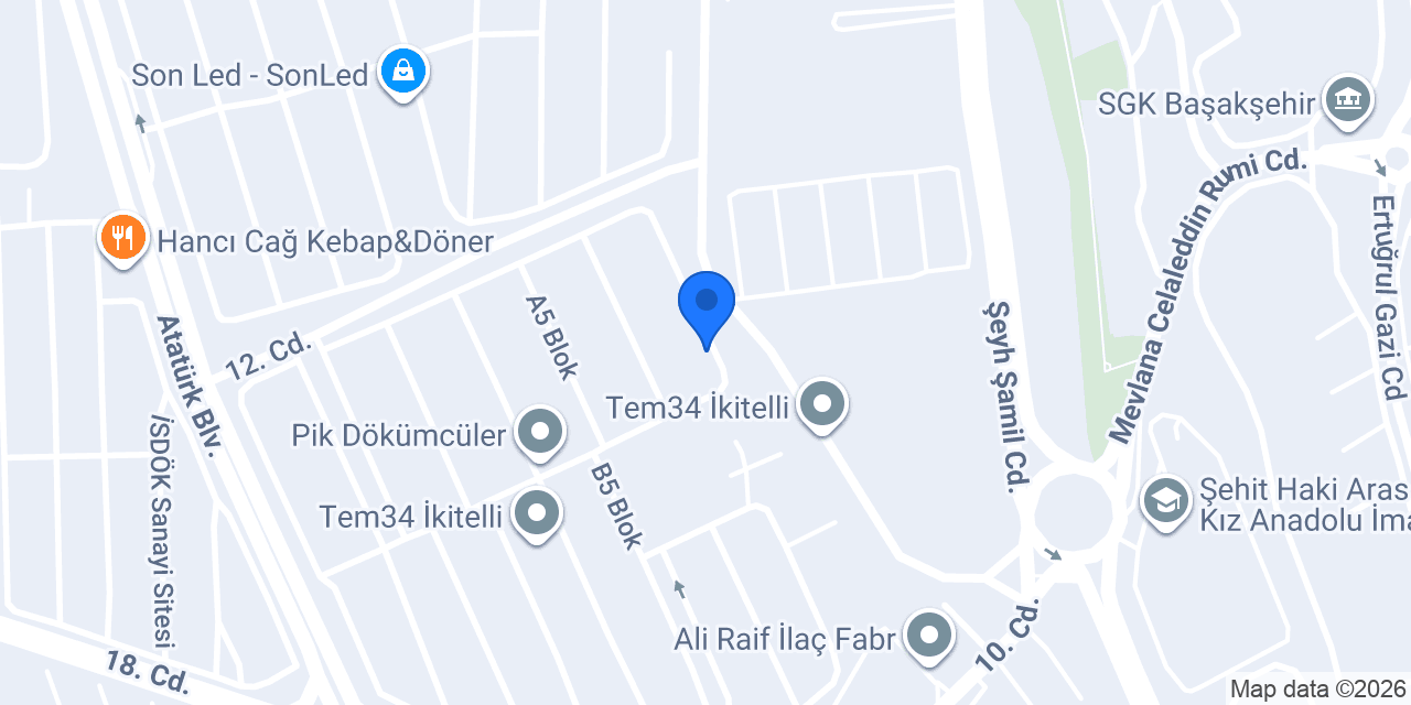 DURU PASLANMAZ BORU PASLANMAZ KILCAL BORU konumu