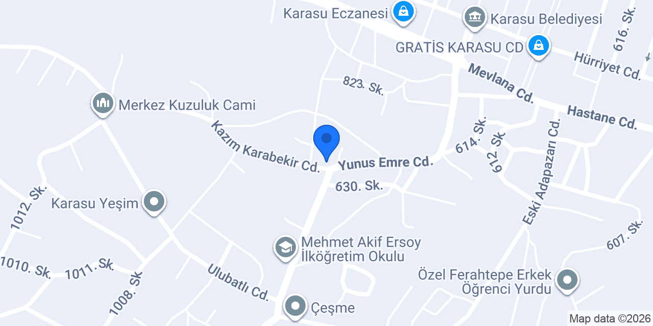 Gayret Pano konumu