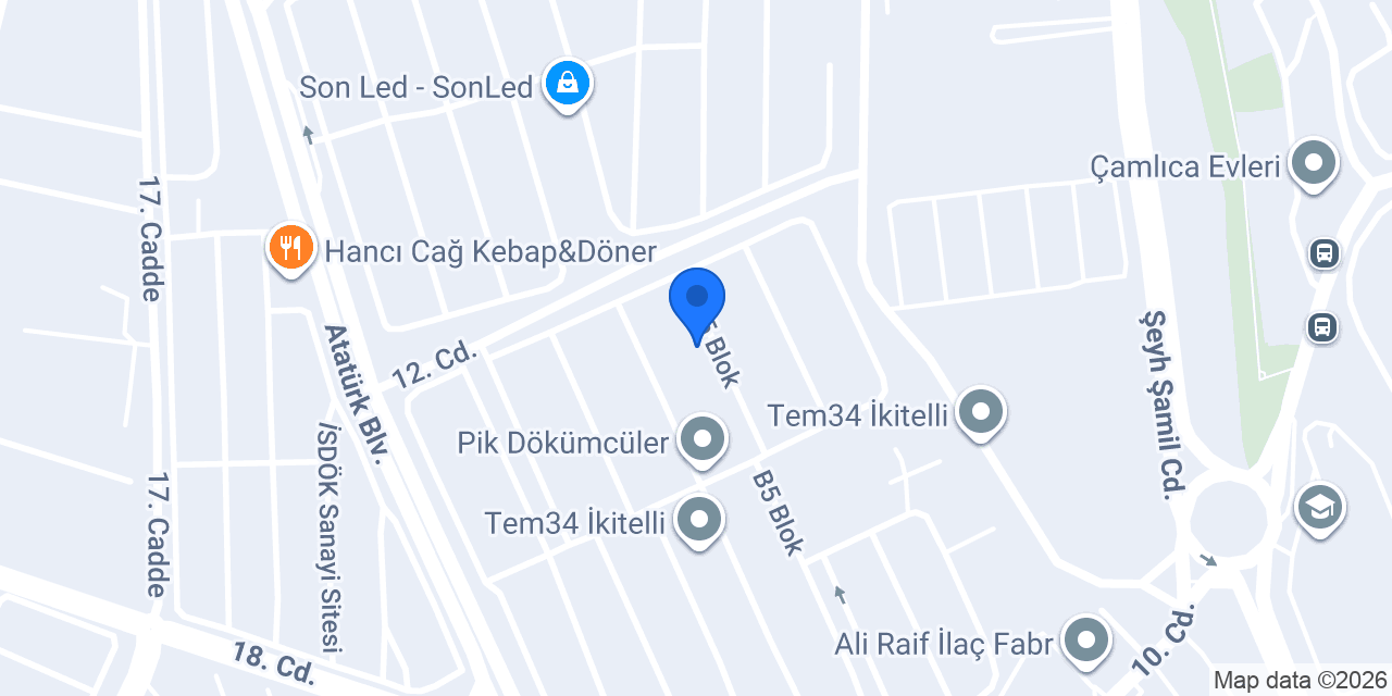GLASSMAK LED CAM ÜRETİM VE TEMPERLEME konumu