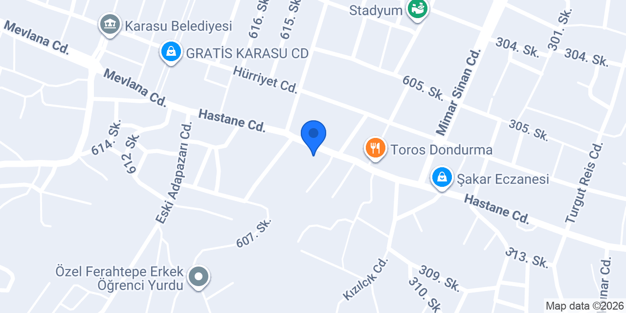 PREMIUM SİGORTA KARASU BUKET ŞUBE konumu