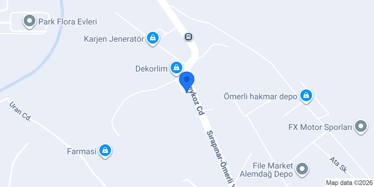 Atlas Peyzaj konumu