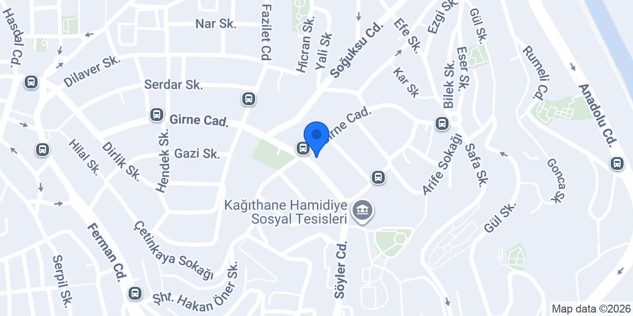 Autoclubkagithane konumu