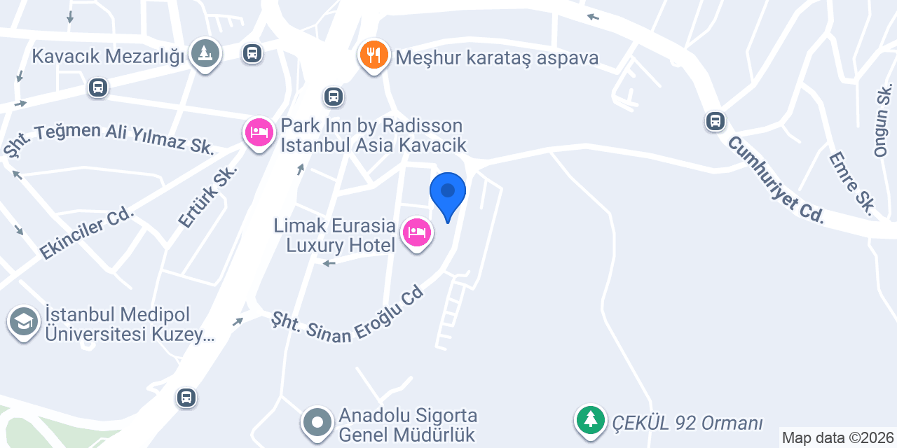Limak Taksi konumu
