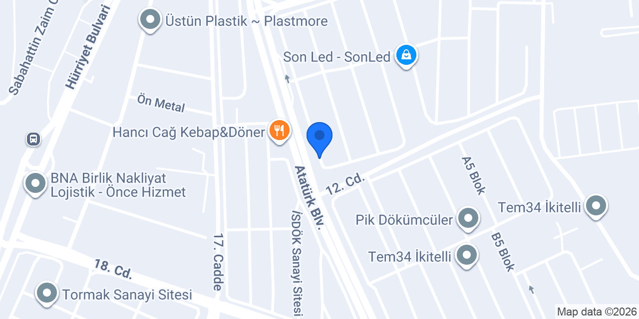 Çevre Oto Yıkama konumu