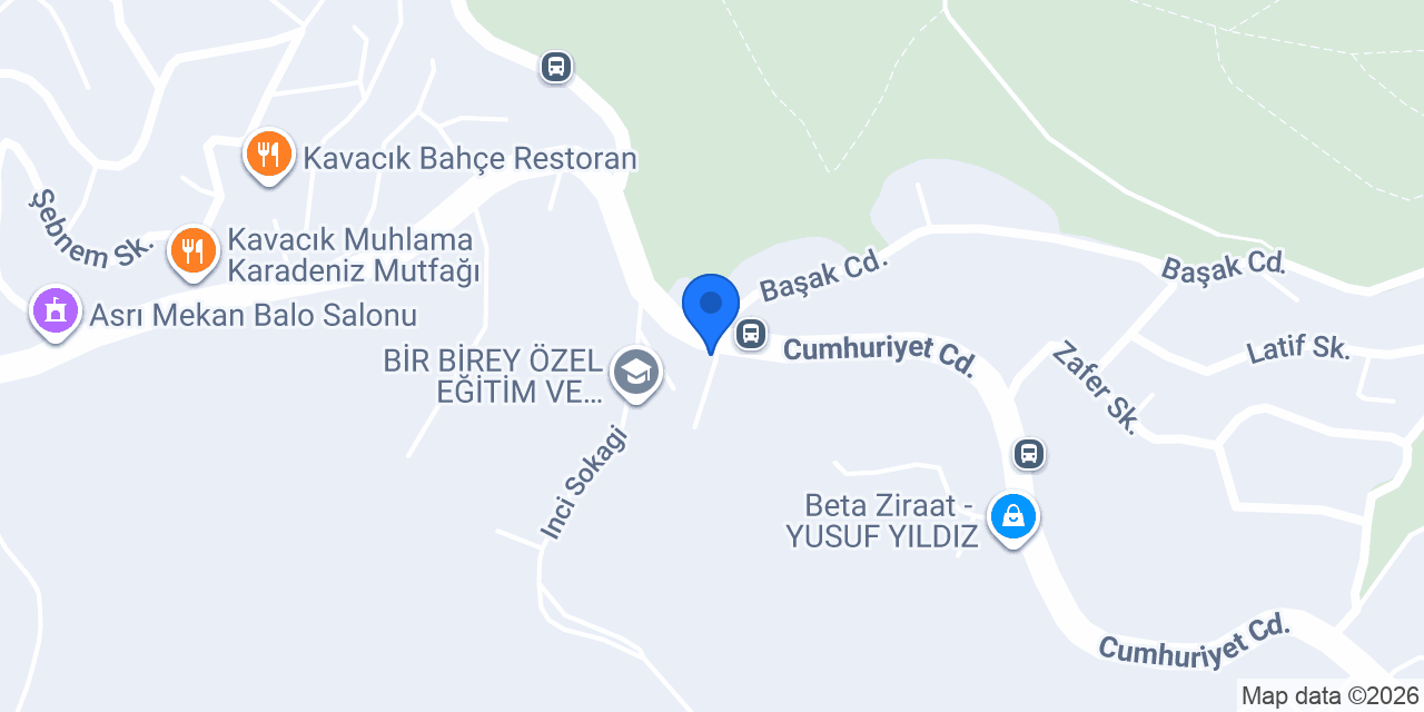 Kılıç Ferforje konumu