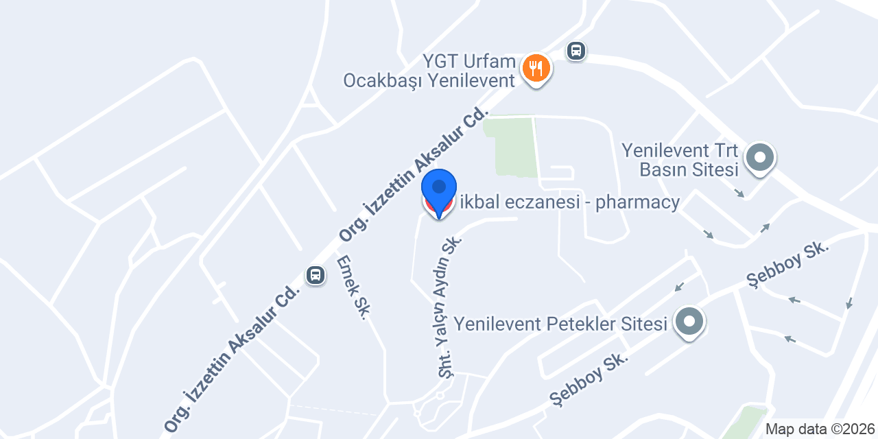 ikbal eczanesi - pharmacy konumu