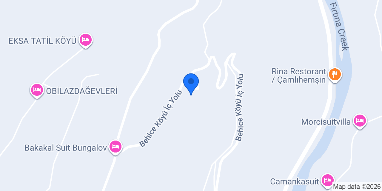 Elabay Dağ Evleri konumu