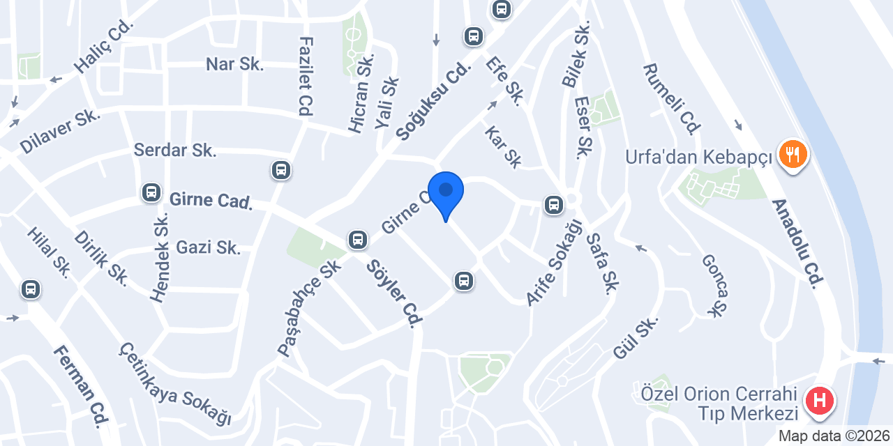 Elya Mobilya Tasarım konumu