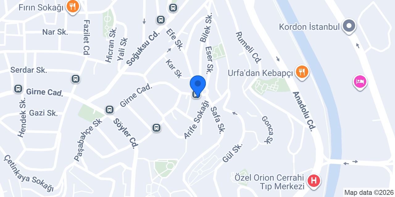 Aurora Tekstil konumu