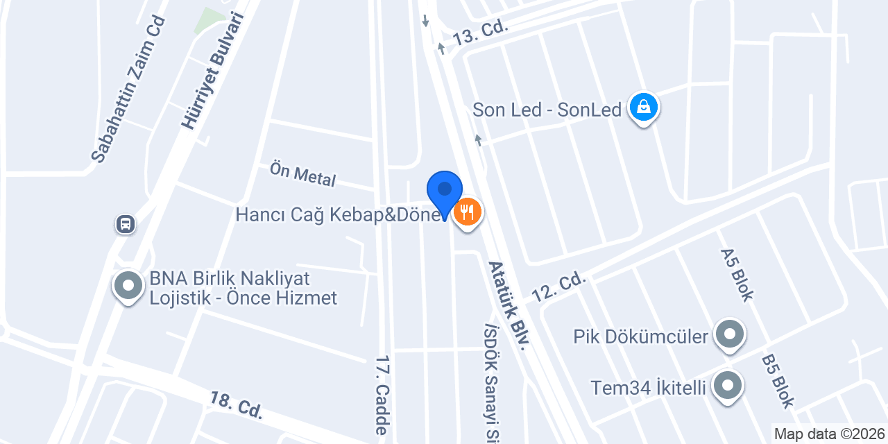 Konyalı Lokanta & Kafeterya konumu