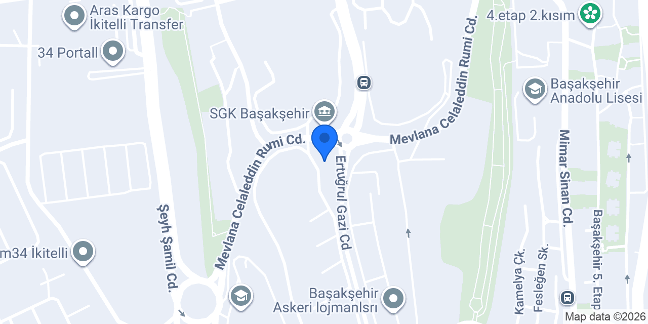 Chicken Project Başakşehir konumu
