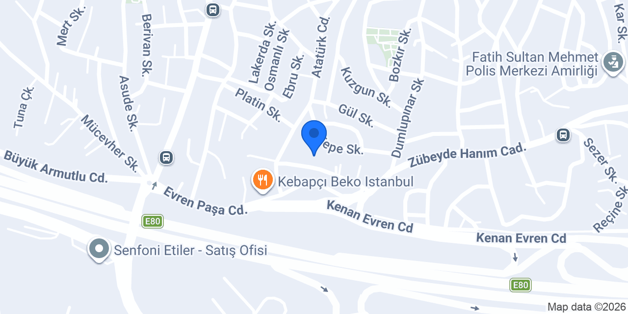 Megna Studio konumu