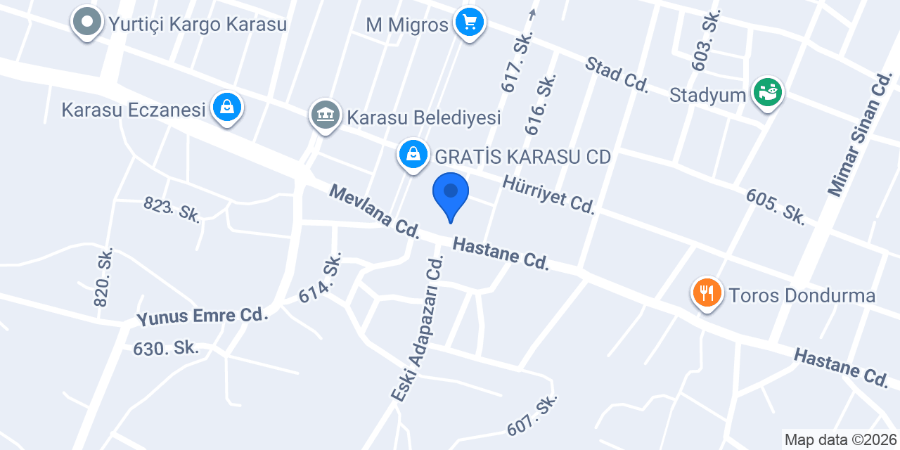 KARASU MARKET konumu