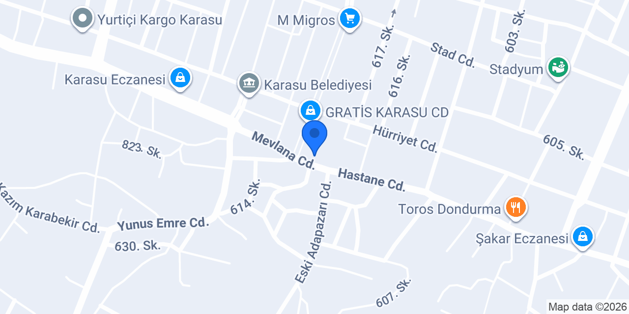 Köfte Mustafa konumu