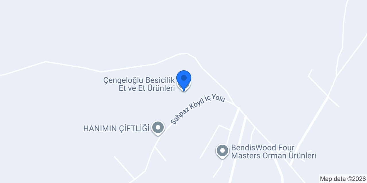 Çengeloğlu Besicilik Et ve Et Ürünleri konumu