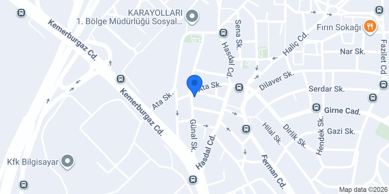 Alsancak Mobilya Dekorasyon konumu