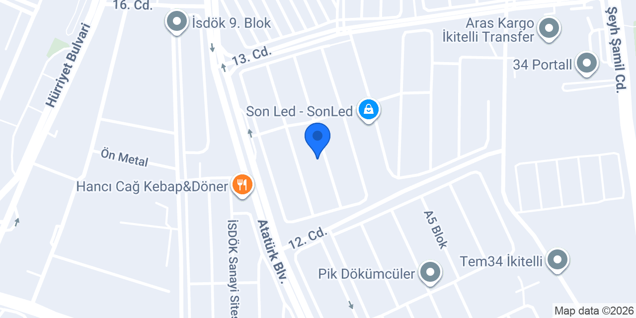 ANKA Bakır ve Çay Kazanları konumu