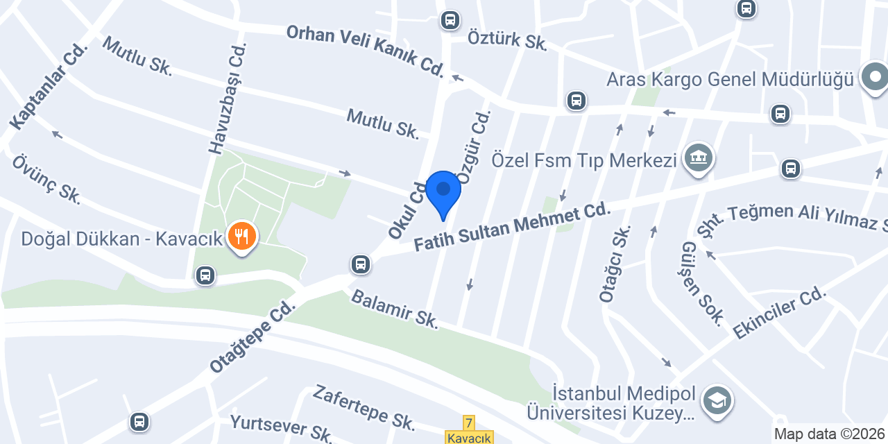 Onur Sürücü Kursu konumu