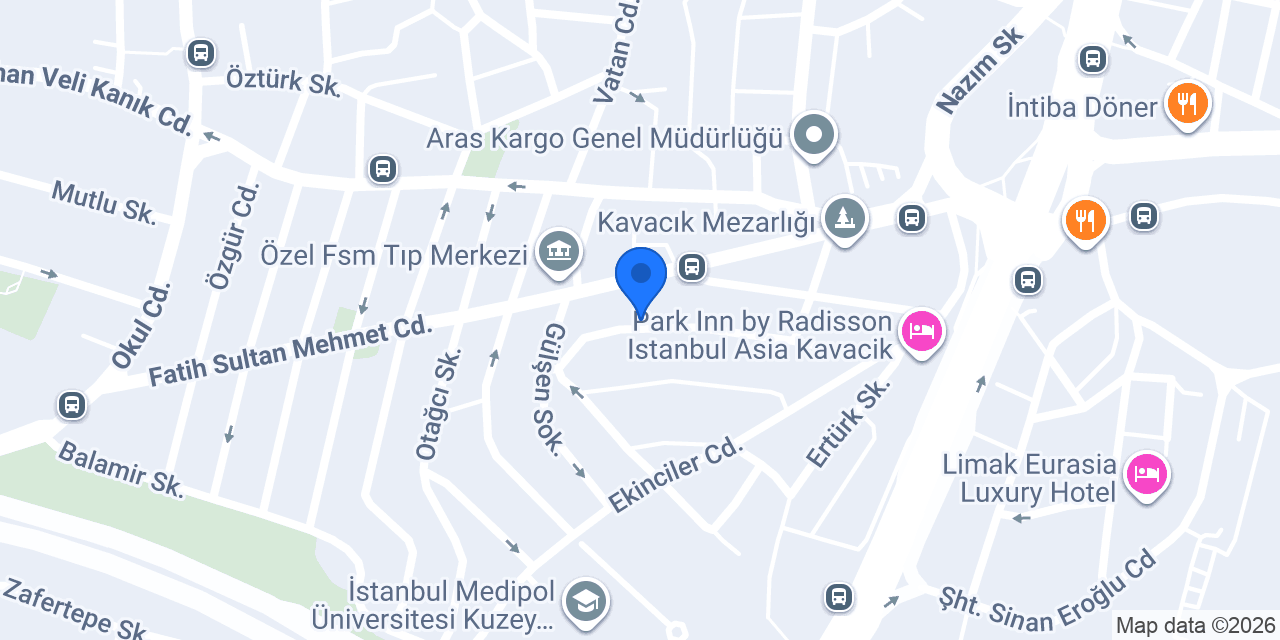 Avrasya Çevre Laboratuvarı konumu