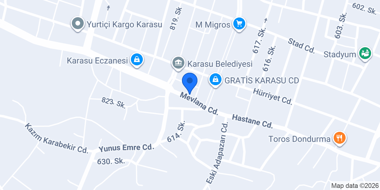 Merkez Anahtarcı konumu