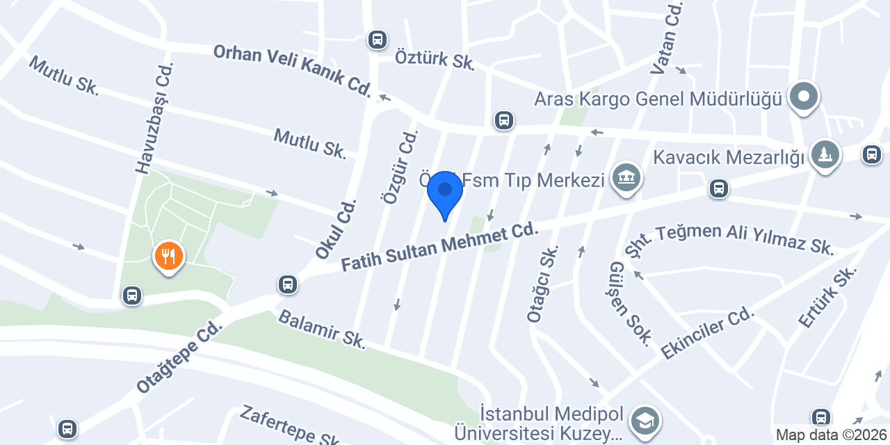Kavacık Balık Sofrası konumu