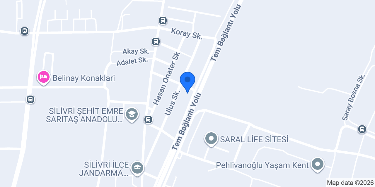 Taha mekanik tesisat konumu