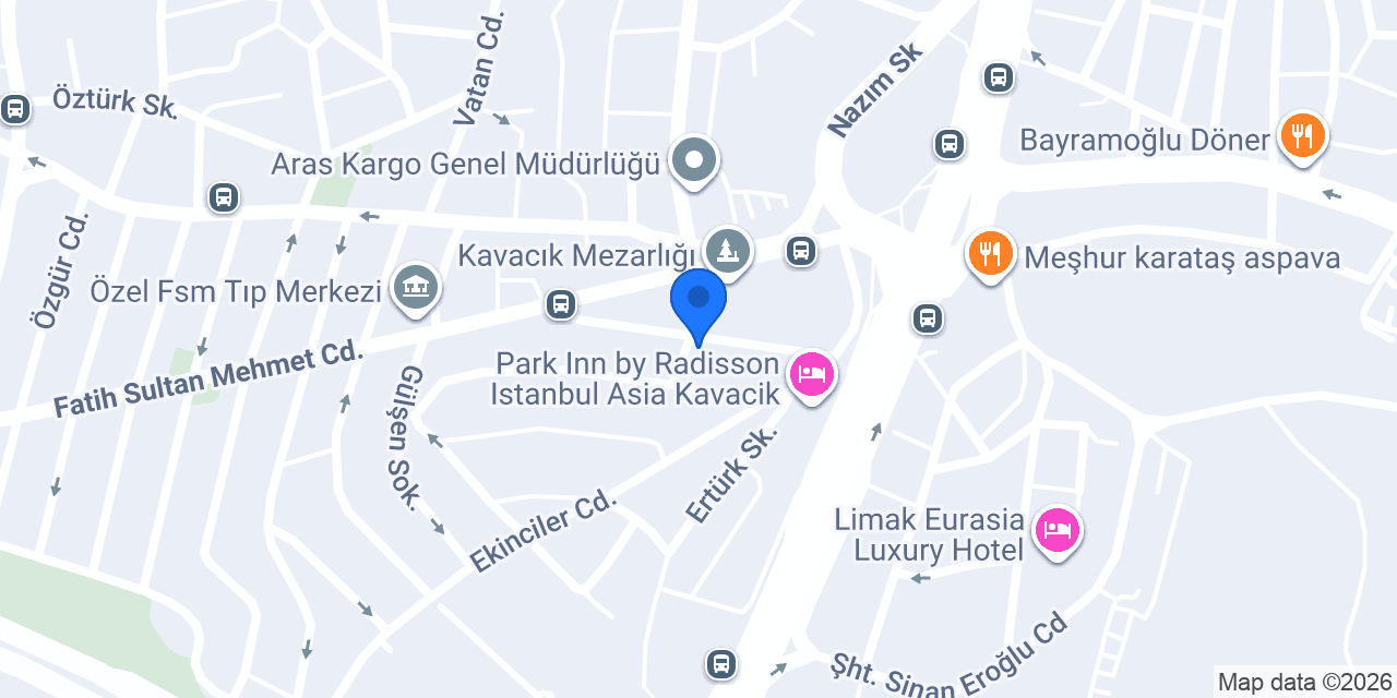 Kavacık Ali Osman Ulusoy konumu